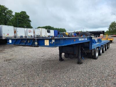 2007 Andover SFCLS80.5 5 Axle Rear Steer Stepframe Low Loader