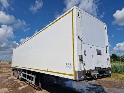 2014 Montracon 13.6m Triaxle Insulated Box Van Trailer - 3