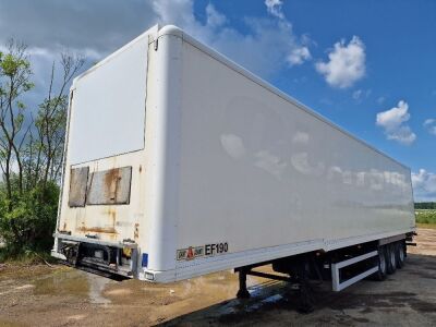 2011 Gray & Adams 13.6m Triaxle Insulated Box Van Trailer