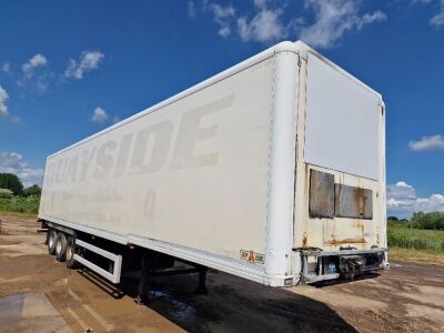 2011 Gray & Adams 13.6m Triaxle Insulated Box Van Trailer - 3