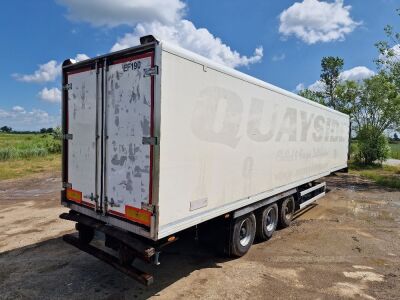 2011 Gray & Adams 13.6m Triaxle Insulated Box Van Trailer - 4