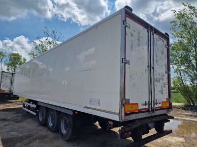 2011 Gray & Adams 13.6m Triaxle Insulated Box Van Trailer - 6