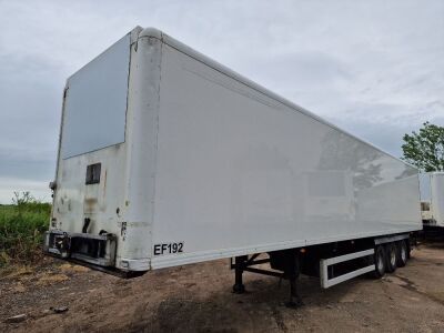 2010 Gray & Adams 13.6m Triaxle Insulated Box Van Trailer