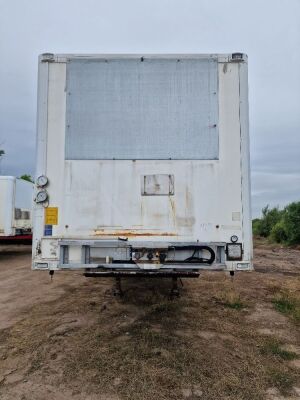 2012 Gray & Adams 13.6m Triaxle Insulated Box Van Trailer - 2