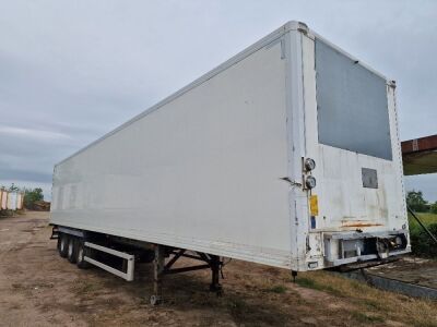 2012 Gray & Adams 13.6m Triaxle Insulated Box Van Trailer - 3