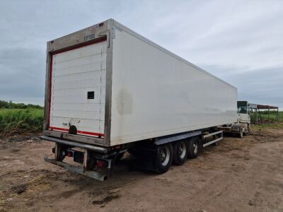 2012 Gray & Adams 13.6m Triaxle Insulated Box Van Trailer - 4