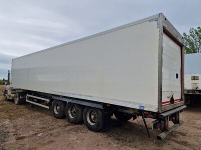 2012 Gray & Adams 13.6m Triaxle Insulated Box Van Trailer - 6