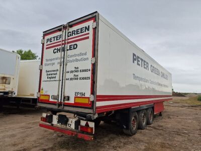 2008 Schmitz 13.6m Triaxle Insulated Box Van Trailer - 7