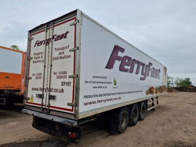 2013 Montracon 13.6m Triaxle Insulated Box Van Trailer - 4