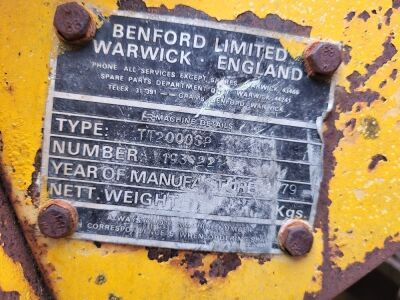 1979 Benford TT2000 2ton Dumper - 6