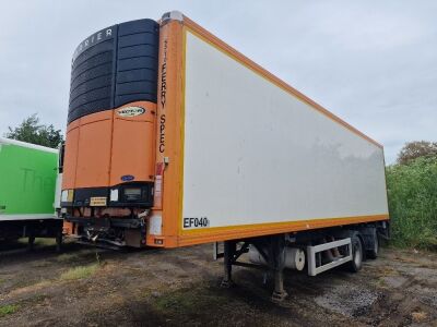 2010 Gray & Adams 10.4m Tandem Axle Fridge Trailer