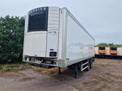 2012 Montracon 10.400m Triaxle Fridge Trailer