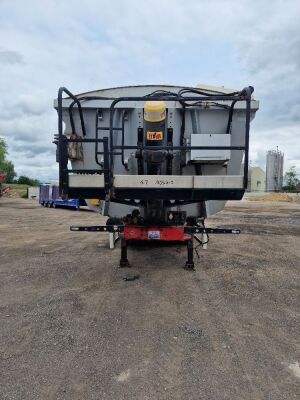 2018 Wielton Triaxle Alloy Body Aggregate Tipping Trailer - 2