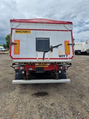 2018 Wielton Triaxle Alloy Body Aggregate Tipping Trailer - 5