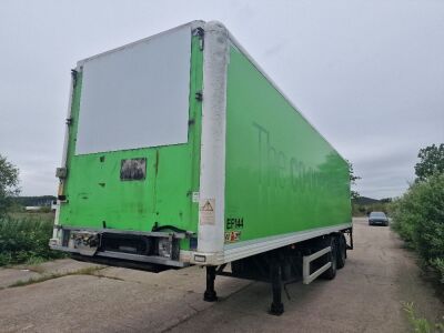 2012 Gray & Adams 10.8m Tandem Axle Insulated Box Van Trailer