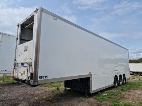 2010 Gray & Adams Triaxle Insulated Box Van Trailer