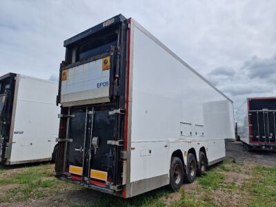 2010 Gray & Adams Triaxle Insulated Box Van Trailer - 6