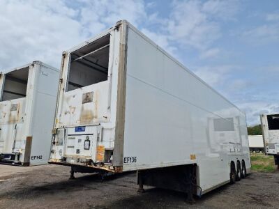 2009 Gray & Adams 14.020m Triaxle Insulated Box Van Trailer