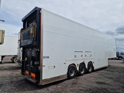 2009 Gray & Adams 14.020m Triaxle Insulated Box Van Trailer - 4