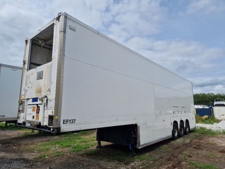 2009 Gray & Adams 13.6m Triaxle Insulated Box Van Trailer