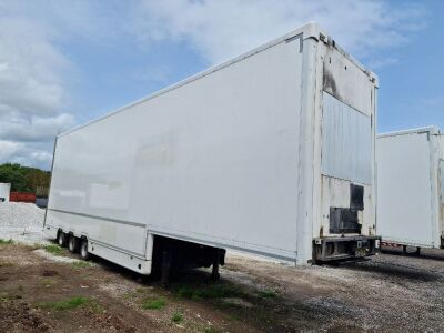 2015 Paneltex 13.6m Triaxle Insulated Box Van Trailer - 3