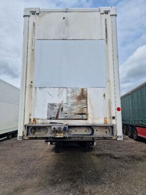 2015 Paneltex 13.6m Triaxle Insulated Box Van Trailer - 2