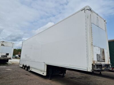 2015 Paneltex 13.6m Triaxle Insulated Box Van Trailer - 3