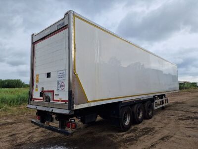 2012 Montracon Triaxle Insulated Box Van Trailer - 4