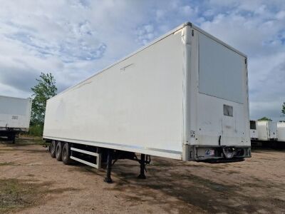 2015 Montracon 13.6m Triaxle Insulated Box Van Trailer - 3