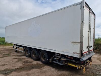 2015 Montracon 13.6m Triaxle Insulated Box Van Trailer - 6