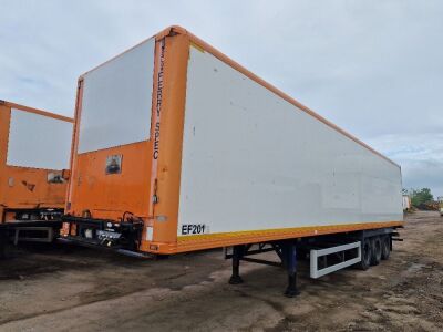 2009 Gray & Adams 13.6m Triaxle Insulated Box Van Trailer