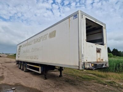 2002 Montracon 13.6m Triaxle Meat Railer Insulated Box Van Trailer - 3