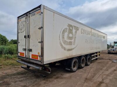 2002 Montracon 13.6m Triaxle Meat Railer Insulated Box Van Trailer - 4