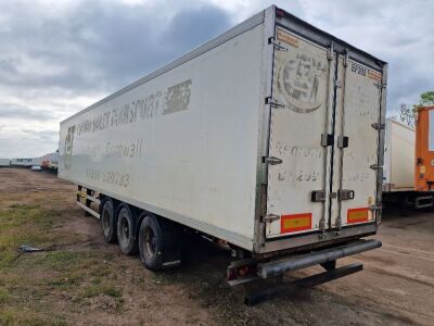 2002 Montracon 13.6m Triaxle Meat Railer Insulated Box Van Trailer - 6