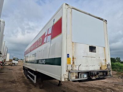 2005 Gray & Adams 13.6m Triaxle Insulated Box Van Trailer - 3