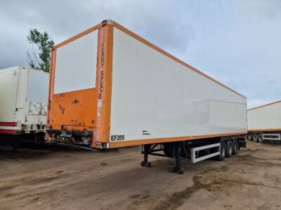 2009 Gray & Adams 13.6m Triaxle Insulated Box Van Trailer