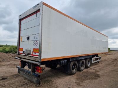 2009 Gray & Adams 13.6m Triaxle Insulated Box Van Trailer - 4