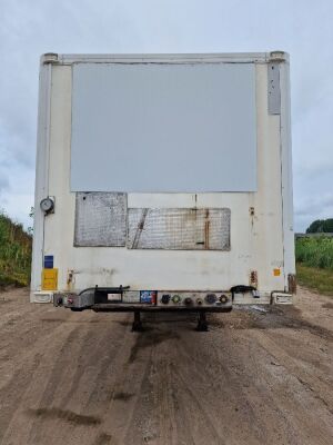 2011 Gray & Adams 13.6m Triaxle Insulated Box Van Trailer - 2