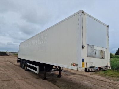 2011 Gray & Adams 13.6m Triaxle Insulated Box Van Trailer - 3