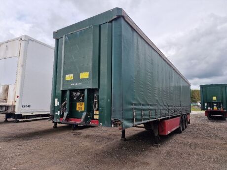 2010 Schmitz 13.6m Triaxle Curtainside Trailer