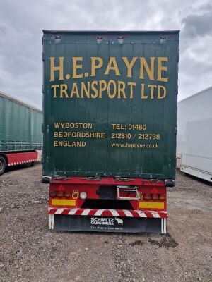 2010 Schmitz 13.6m Triaxle Curtainside Trailer - 5