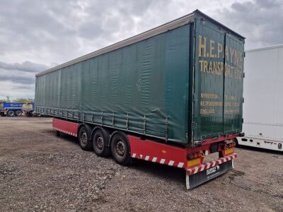 2010 Schmitz 13.6m Triaxle Curtainside Trailer - 6