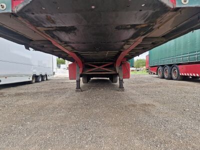 2010 Schmitz 13.6m Triaxle Curtainside Trailer - 8