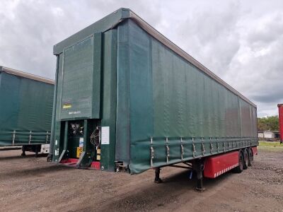 2010 Schmitz 13.6m Triaxle Curtainside Trailer