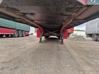 2010 Schmitz 13.6m Triaxle Curtainside Trailer - 8