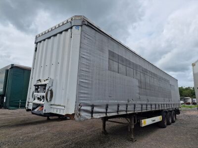 2013 Krone 13.6m Triaxle Curtainside Trailer