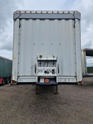 2013 Krone 13.6m Triaxle Curtainside Trailer - 2