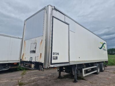 2012 Martrans 11m Tandem Axle Insulated Box Van Trailer