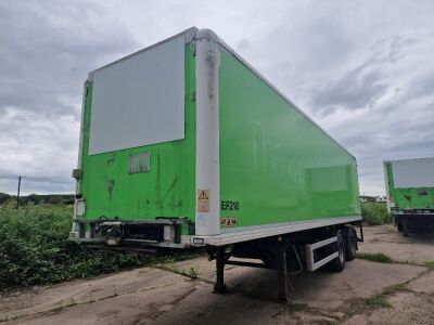 2013 Gray & Adams 10.9m Tandem Axle Insulated Box Van Trailer