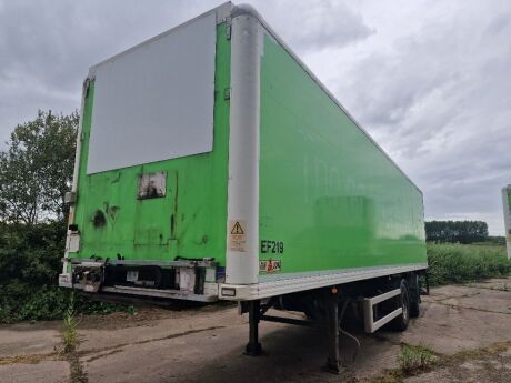 2013 Gray & Adams 10.9m Tandem Axle Insulated Box Van Trailer